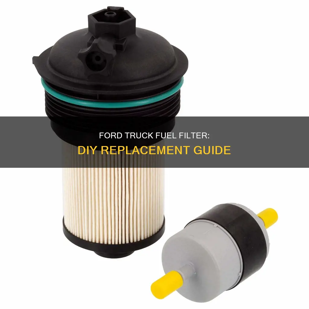 how to change a ford fuel filter truck