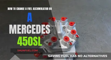 Replacing the Fuel Accumulator in Your Mercedes 450SL: DIY Guide