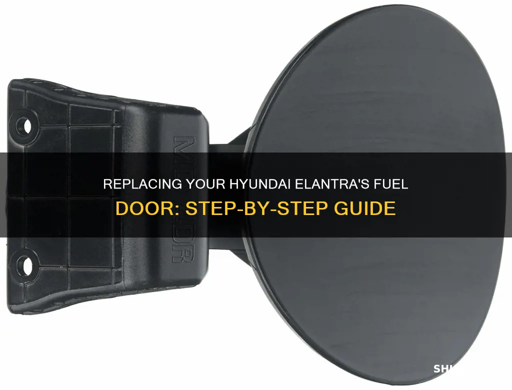 how to change a fuel door on a hyundai elantra