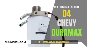 Changing Fuel Filter in '04 Chevy Duramax: Step-by-Step Guide