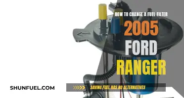 Replacing Fuel Filter: 2005 Ford Ranger Guide