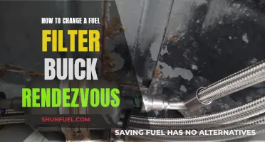 Changing Fuel Filters in Buick Rendezvous: Step-by-Step Guide