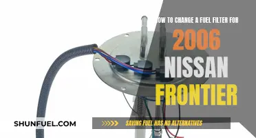 Changing Fuel Filter in 2006 Nissan Frontier: Step-by-Step Guide