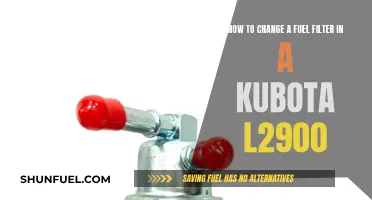 Changing Fuel Filter in Kubota L2900: Step-by-Step Guide