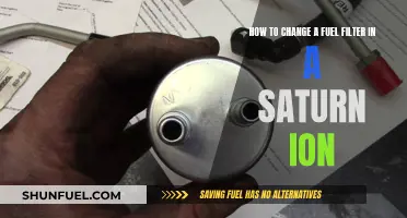 Replacing the Fuel Filter in a Saturn Ion: Step-by-Step Guide