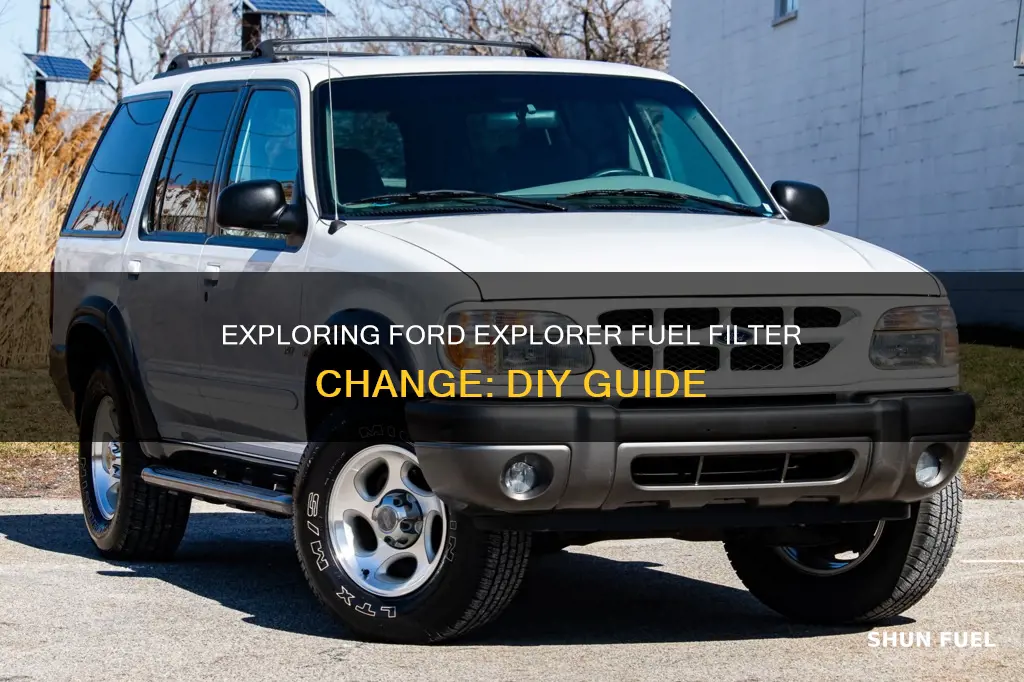 how to change a fuel filter on 2000 ford explorer