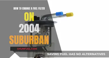 Replacing the Fuel Filter in a 2004 Suburban: Step-by-Step Guide