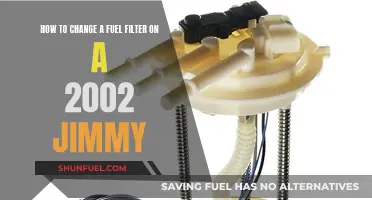 Replacing Fuel Filter in 2002 Jimmy: Step-by-Step Guide