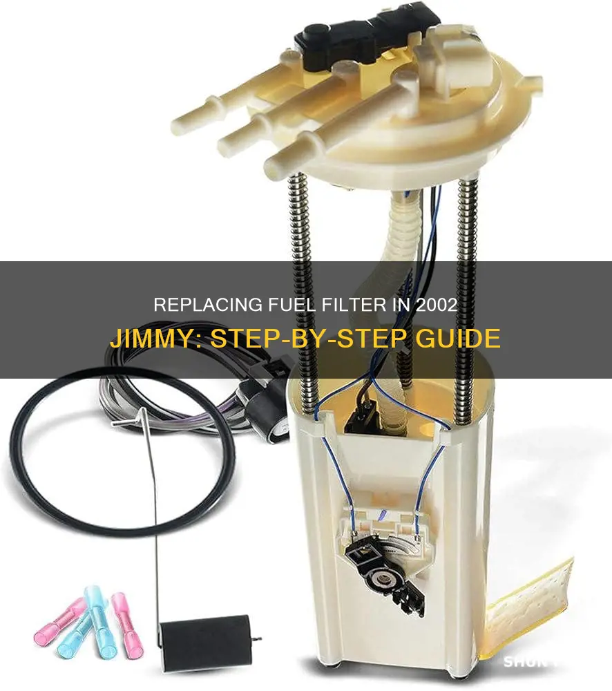 how to change a fuel filter on a 2002 jimmy