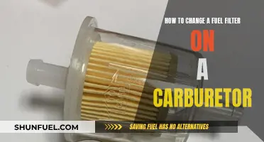 Changing Fuel Filters on Carburetors: Step-by-Step Guide