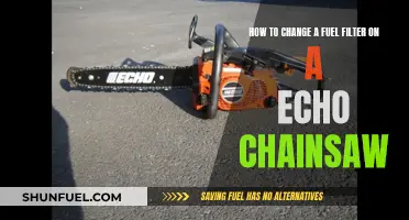 Changing Fuel Filter on Echo Chainsaw: Step-by-Step Guide