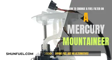 Replacing Fuel Filter: Mercury Mountaineer Guide