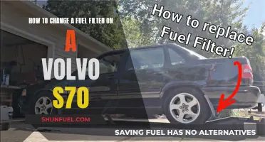 Changing Fuel Filters: Volvo S70 Guide