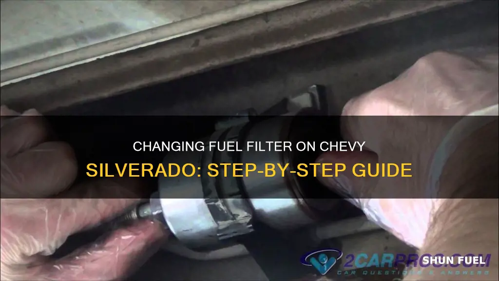 how to change a fuel filter on chevy silverado