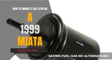 Replacing Fuel Filter in '99 Miata: Step-by-Step Guide