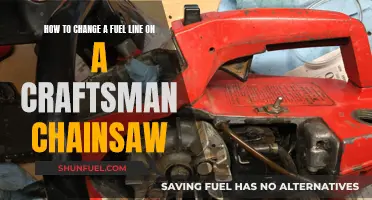 Craftsman Chainsaw Fuel Line: Easy Replacement Guide
