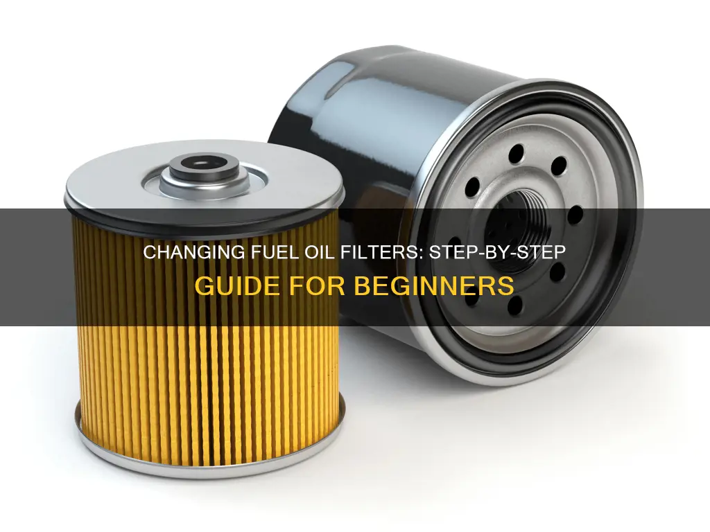 how to change a fuel oil filter