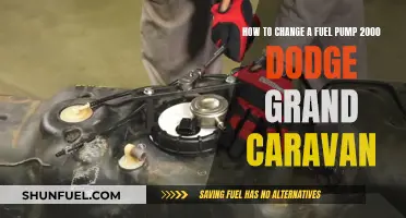 Replacing Fuel Pump in 2000 Dodge Grand Caravan: Step-by-Step Guide