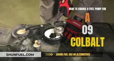 Replacing the Fuel Pump in Your '09 Cobalt: Step-by-Step Guide