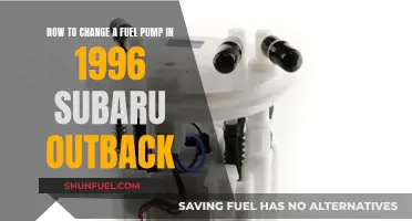 Replacing Fuel Pump in '96 Subaru Outback: Step-by-Step Guide