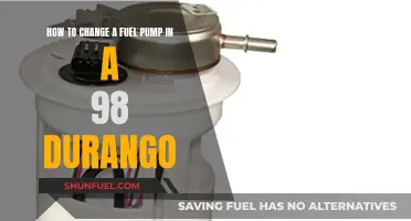 Replacing the Fuel Pump in a '98 Durango: Step-by-Step Guide