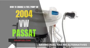 Replacing the Fuel Pump in Your 2004 VW Passat