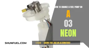 Replacing the Fuel Pump in a 2003 Neon: Step-by-Step Guide