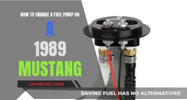 Replacing the Fuel Pump in Your Classic 1989 Mustang