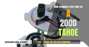 Replacing the Fuel Pump in a 2000 Tahoe: Step-by-Step Guide