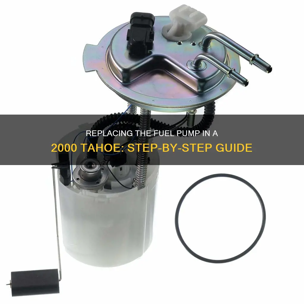 how to change a fuel pump on a 2000 tahoe