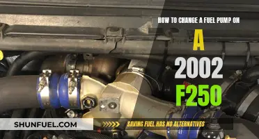 Replacing Fuel Pump in 2002 F250: Step-by-Step Guide