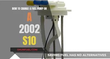 Replacing Fuel Pump in 2002 S10: Step-by-Step Guide