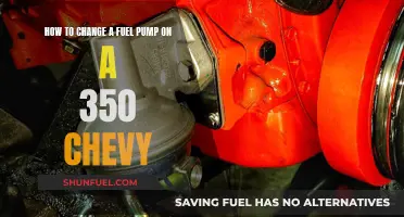 Replacing the Fuel Pump in Your Chevy 350 Engine