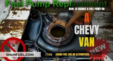 Replacing Fuel Pump in Chevy Van: Step-by-Step Guide