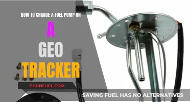 Replacing Fuel Pump in Geo Tracker: Step-by-Step Guide