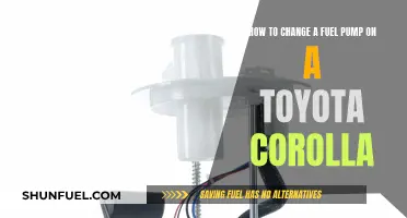 Replacing Fuel Pump in Toyota Corolla: Step-by-Step Guide