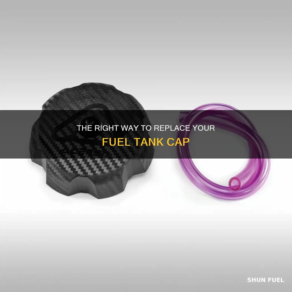 how to change a fuel tank cap