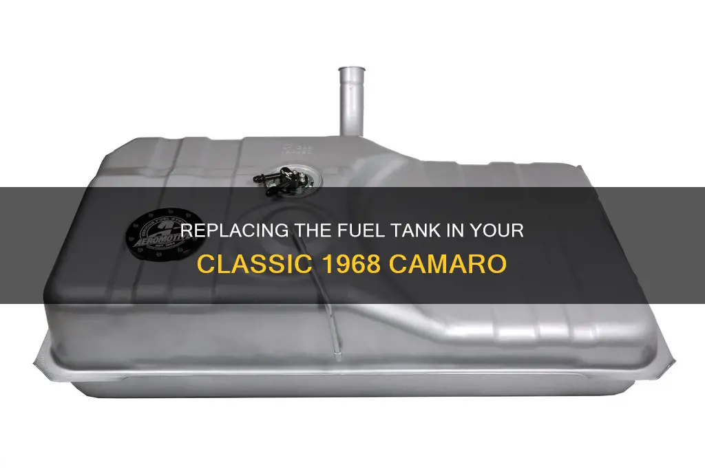 how to change a fuel tank on 1968 camaro