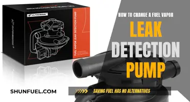 Replacing Fuel Vapor Leak Detection Pump: Step-by-Step Guide