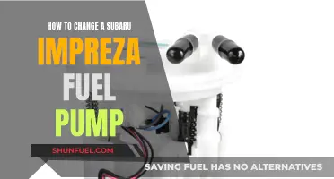 Replacing Fuel Pump in Subaru Impreza: Step-by-Step Guide