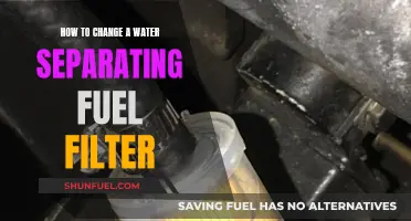 Changing Water Separating Fuel Filters: A Step-by-Step Guide