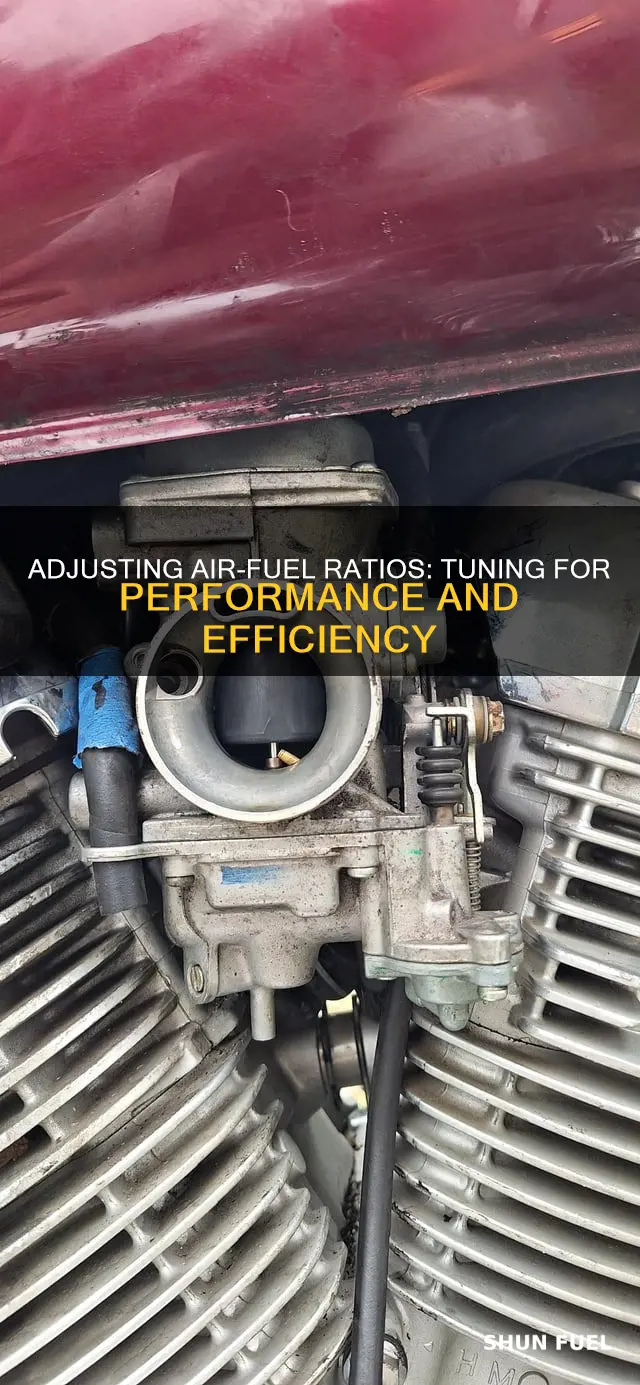 how to change air fuel ratio