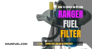 Replacing Fuel Filter: 1989 Ford Ranger Step-by-Step Guide