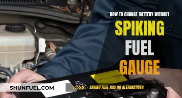 Changing Batteries: Avoid Spiking Your Fuel Gauge