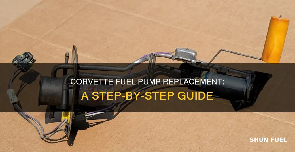 how to change c4 corvette fuel pump