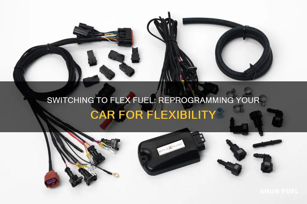 how to change car programming to use flex fuel