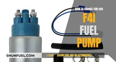 Replacing CBR 600 F4i Fuel Pump: A Step-by-Step Guide