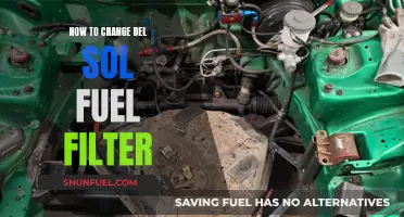 Changing the Fuel Filter in Your Del Sol: Step-by-Step Guide