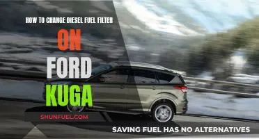 Changing the Diesel Fuel Filter in a Ford Kuga: Step-by-Step Guide