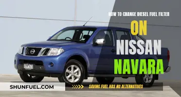 Changing Diesel Fuel Filter: Nissan Navara Guide